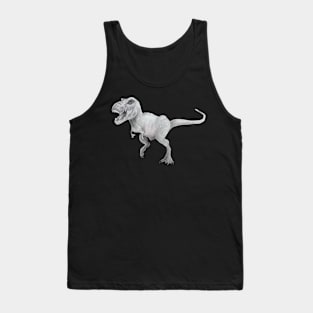 Majestic T-Rex in Graphite Tank Top